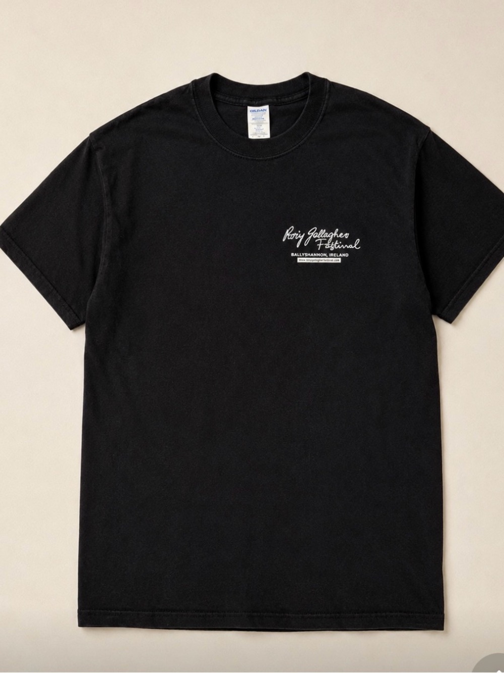 Black Graphic Pocket-Print Tee